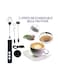 USB Rechargeable Milk Frother &ndash; 3-Speed Handheld Electric Foam Maker &amp; Drink Mixer with Whisk Attachments for Latte, Cappuccino, Hot Chocolate, Coffee, Cream