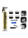 Men's Professional Rechargeable Cordless Hair &amp; Beard Clipper - Adjustable Blade for Close Cut, Precise Multi Grooming Kit, Face, Head &amp; Body Trimmer