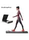 Folding Treadmill for Home Use   Intelligent Mini Treadmill with Incline   Compact &amp; Smart Household Folding Running Machine for Indoor Fitness
