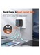 Universal Worldwide Travel Plug Adapter Charger   3 USB Ports + 1 Type C Fast Charging   Resetting Fuse Power Plug Adapter for All Countries