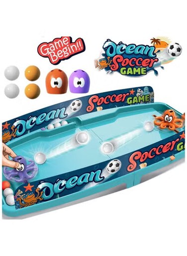 مجموعة ألعاب تعليمية مسلية للأطفال: لعبة كرة قدم المحيط   لعبة طاولة كرة قدم الأخطبوط مناسبة للعائلة   لعبة تفاعلية وممتعة للأطفال