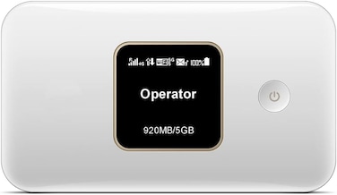 Huawei Mobile WiFi 3 LTE CAT7 Hotspot &ndash; Up to 300Mbps 4G LTE Router with Dual Band 2.4GHz &amp; 5GHz, 3000mAh Battery, Portable Travel Wi-Fi
