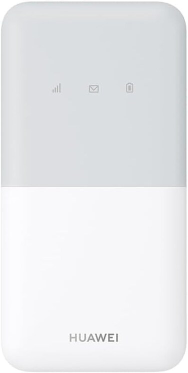 Huawei Unlocked 4G LTE Mobile Wi-Fi Router &ndash; Up to 195Mbps High-Speed Internet, Portable Wireless Hotspot with SIM Support, Parental Controls,  &ndash; White
