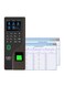 Biometric WiFi Fingerprint Time Attendance Machine &ndash; Includes Password, RFID Card Access &amp; Color Screen Door Lock, Mobile Phone Time Record