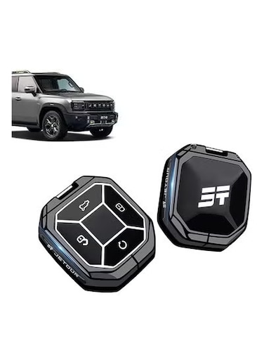 Key Fob Protectors Compatible with Jetour Traveller T2 &amp; JT T2   Alloy Key Case Wraps, Durable Protection for Car Keys in Stylish Design
