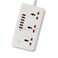 Universal Power Strip with 3 AC Outlets and 6 USB Ports with Quick Charge 3.0 18W Fast Charging Surge Protection for Home Office Travel