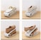 Shoe Storage Rack Adjustable Double Layer Stackable Shoe Organizer for Closet Space Saving Shoe Holder with Anti Slip Design