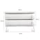 Triple Paper Dispenser Wall Mounted Kitchen Towel Holder Tissue Paper Roll Dispenser 3-in-1 Storage Rack for Cling Film Aluminum Foil and Paper Towels