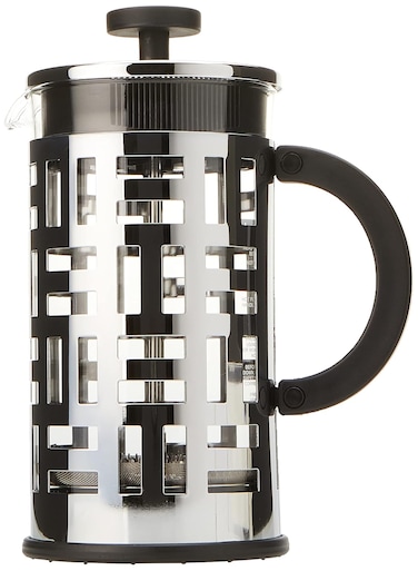 Eileen 8 Cup French Press Coffee Maker &ndash; Premium Stainless Steel &amp; Glass Coffee Press for Rich, Flavorful Brew, Easy to Use &amp; Clean
