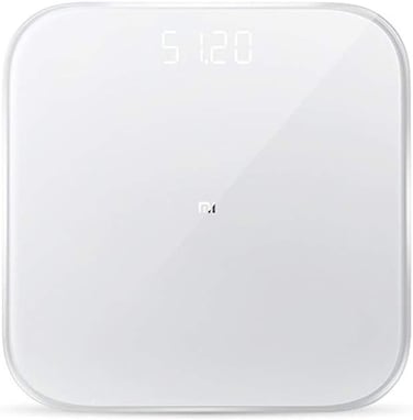 Xiaomi Smart Scale Body Weighing Scale &ndash; Bluetooth 4.0 Connectivity, LED Display, Compatible with Android &amp; iOS, White, Free Size
