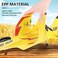 Remote Control Airplane for Beginners &ndash; Easy-to-Fly RC Glider Jet with LED Lights, Durable EPP Foam, 2.4GHz Remote, Lightweight Aircraft Toy for Kids &amp; Adults