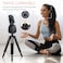 Smart Tracking Phone Holder &ndash; 360&deg; Auto Rotation Face Tracking Tripod Mount with AI Sensor, Vertical &amp; Horizontal Shooting, No App Required
