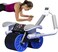 2023 Automatic Rebound Abdominal Wheel with Elbow Support &ndash; Dual Wheel Ab Roller with Timer, Stable Design for Core Strengthening, Plank &amp; Full-Body Workout