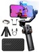 M6 Kit Smartphone Gimbal Stabilizer &ndash; 3-Axis Phone Gimbal with AI Face Tracking, Magnetic Fill Light, 18H Battery &ndash; Video Recording Stabilizer for iPhone &amp; Android