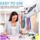 Portable Handheld Sewing Machine &ndash; Mini Cordless Electric Stitch Tool for Quick Repairs on Fabric, Clothing, Curtains, DIY &amp; Travel Use &ndash; Compact Sewing Kit