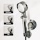 High Pressure Handheld Shower Head with Pause Button &ndash; 3 Spray Modes Shower Head with Hose &amp; Adjustable Holder, Detachable Water-Saving Shower Head