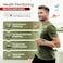 Swiss Military DOM5 Smartwatch 1.43" AMOLED Display &ndash; Bluetooth Calling, Wireless Charging, Multi-Language, Health &amp; Fitness Tracker, Silver Frame with Green Strap
