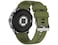 Swiss Military DOM5 Smartwatch 1.43" AMOLED Display &ndash; Bluetooth Calling, Wireless Charging, Multi-Language, Health &amp; Fitness Tracker, Silver Frame with Green Strap
