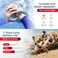 Swiss Military DOM5 Smartwatch 1.43" AMOLED Display &ndash; Bluetooth Calling, Wireless Charging, Fitness &amp; Health Tracker,Silver Frame with Blue Strap
