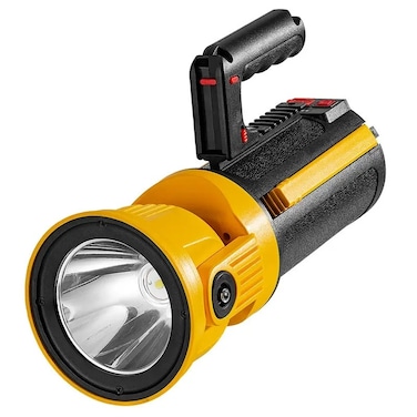 Rechargeable P50 LED Flashlight &ndash; Ultra-Bright 1700 Lumens Torch with 180&deg; Rotatable Head, Power Bank USB Output, and Hanging Hook 
