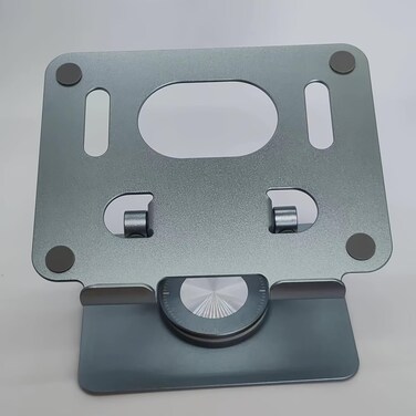 Adjustable Tablet &amp; Phone Stand &ndash; 360&deg; Rotating Swivel Tablet Holder, Aluminum Alloy Multi-Angle Desktop Stand for iPad, iPhone, Samsung, Kindle, Desk &amp; Office Use
