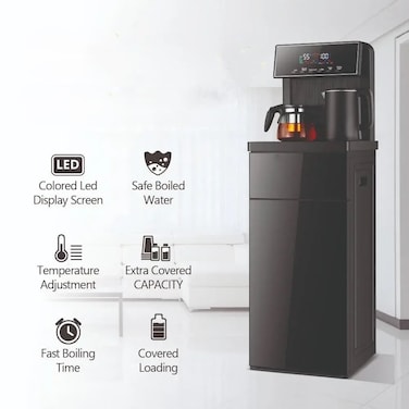 Tea Bar Machine with Multi-Stage Temperature Control &ndash; Electric Tea Maker &amp; Water Boiler with Adjustable Heat Settings &ndash; Smart Hot Water Dispenser 
