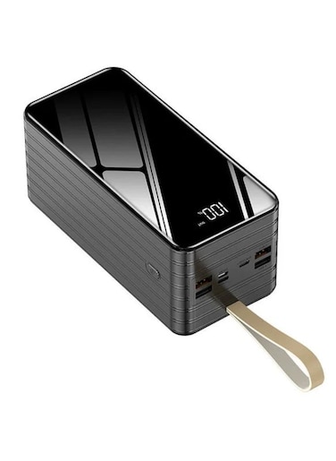 60000mAh Portable Power Bank &ndash; Ultra High-Capacity Fast Charging Power Station with Dual USB Output, LED Display, Durable Battery Pack for Smartphones, Tablets, Laptops