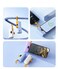 Mini Portable Power Bank 5000mAh &ndash; Compact Capsule Design with Digital Display, Dual Output USB Charger for iPhone, Android, Tablets &ndash;  Emergency Backup Battery,
