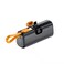 Mini Portable Power Bank 5000mAh &ndash; Compact Capsule Design with Digital Display, Dual Output USB Charger for iPhone, Android, Tablets &ndash;  Emergency Backup Battery,
