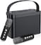 Karaoke Machine with 2 Wireless Microphones, Bluetooth PA Speaker System for Adults &amp; Kids, Portable Karaoke Speaker with Phone Holder, USB/TF Card/AUX Input