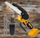 Mini Chainsaw Battery Powered &ndash; 6-Inch Portable Handheld Electric Chain Saw with Safety Lock &amp; Overload Protection for Tree Trimming, Wood Cutting &amp; Gardening