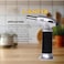 Refillable Butane Blow Torch Lighter &ndash; Adjustable Flame with Safety Lock for Kitchen, Cooking, Baking, Creme Brulee, BBQ, Crafts, Soldering &amp; Camping