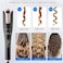 Automatic Hair Curling Iron &ndash; 1&rdquo; Ceramic Curling Wand with 4 Temperature &amp; Timer Settings, Auto Shut-Off, Anti-Scald Design, Rotating Curl Chamber for Long-Lasting Curls