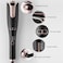 Automatic Hair Curling Iron &ndash; 1&rdquo; Ceramic Curling Wand with 4 Temperature &amp; Timer Settings, Auto Shut-Off, Anti-Scald Design, Rotating Curl Chamber for Long-Lasting Curls