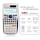 Scientific Calculator 10+2 Digits &ndash; 417 Functions, 2-Line Large Display, Dual Power (Solar &amp; Battery), Math &amp; Science Calculator for Students, Exams, School &amp; College Use
