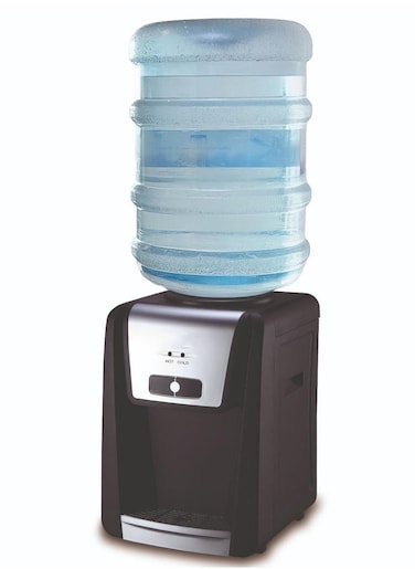 Hot &amp; Cold Water Dispenser &ndash; Electronic Cooling &amp; Heating   Top Loading Water Cooler for Home, Office, Kitchen   Compact Design, Food-Grade Silicone Tubes