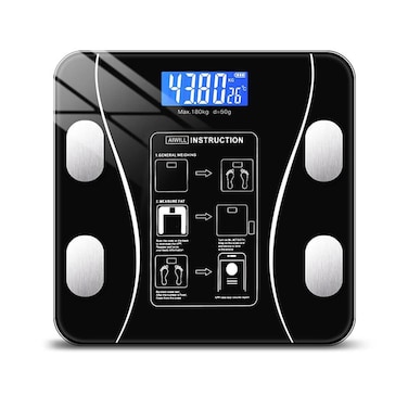 Digital Smart Weighing Scale &ndash; Body Composition Analyzer with BMI, Muscle Mass, Fat %, Water %, Bone Mass Monitor   Personal Health Tracker Scale