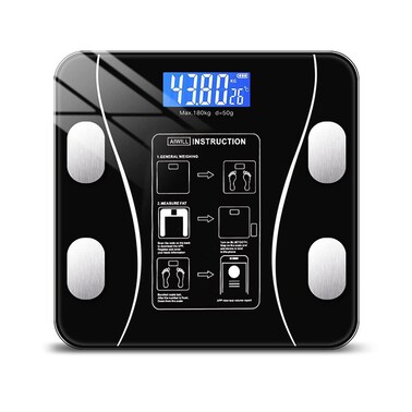 Digital Smart Weighing Scale &ndash; Body Composition Analyzer with BMI, Muscle Mass, Fat %, Water %, Bone Mass Monitor   Personal Health Tracker Scale