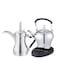Coffee Pot Set &ndash; Stainless Steel Turkish &amp; Arabic Coffee Maker with Cups and Tray   Elegant Moka Pot Espresso Set for Home, Office, or Gifting   Heat-Resistant Handle