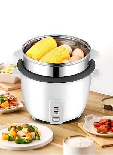 Smart Electric Rice Cooker &amp; Food Steamer &ndash; 2.8L Non-Stick Multi-Function Cooker, 1000W High-Power, Auto Keep Warm, One-Touch Operation for Rice, Vegetables, Soup