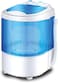 Mini Washing Machine with Spin Dryer &ndash; Compact Portable Washer with Adjustable Water Level &amp; Drain Hose, Easy-to-Use Laundry Machine