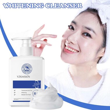Oil Control Whitening Facial Cleanser &ndash; Deep Cleaning &amp; Moisturizing Face Wash for Oily &amp; Acne-Prone Skin &ndash; Brightening Pore Cleanser for Men &amp; Women &ndash; Hot F5 Formula
