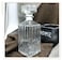 Luxury Crystal Whiskey Decanter Set &ndash; Engraved High-End Kristall Glass Wine &amp; Whiskey Bottle with Stopper   Modern Barware Gift Set for Men, Scotch, Bourbon, Liquor