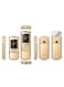 Gold Luxury Slider Classic Mobile Phone with Dual SIM, Retro Design, Long Battery Life, Bluetooth and High-Quality Audio &ndash; Premium Vintage Mobile for Collectors