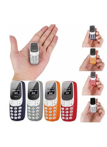 BM10 Pocket Mini GSM Mobile Phone with Bluetooth Dialer and Wireless Headset &ndash; Compact, Lightweight Cellphone with Bluetooth Connectivity for Calling,