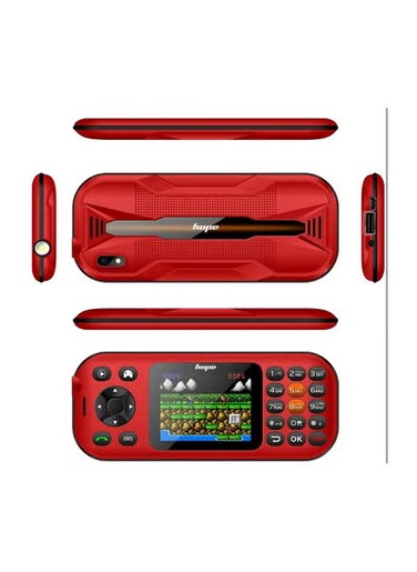 Hope Arc-Shaped Mini Flip Cellphone &ndash; Dual SIM, MP3/MP4 Player, FM Radio, Flashlight, Recorder Function, Compact Car Model Design Mobile Phone