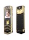 Unlocked Luxury Mini Phone for Seniors with Dialer Keypad and Leather Back Cover &ndash; GSM Compatible Golden Cell Phone &ndash; Wholesale Friendly