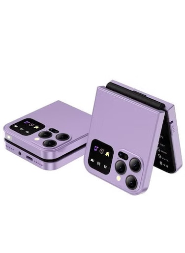 Hope 2.4-Inch Foldable Mobile Phone &ndash; Compact GSM Unlocked Flip Phone with Auto FM Radio, Call Recording, Speed Dial, Magic Voice, Dual SIM Support