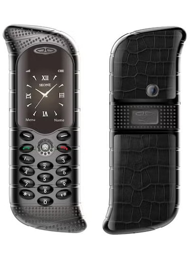 2024 Dual SIM Mobile Phone &ndash; Unlocked GSM Cell Phone with Sleek Design, Compact Size, Lightweight Build, Long Battery Life, Ideal for Travel or Backup Use &ndash; Black