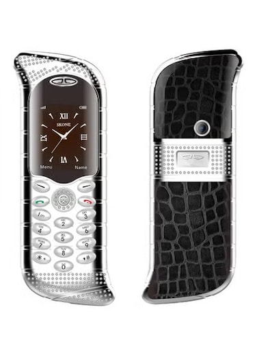 2024 Dual SIM Unlocked Mobile Phone &ndash; Compact and Lightweight GSM Cell Phone with Elegant Design, Long Battery Life, Ideal for Travel and Backup Use &ndash; Silver
